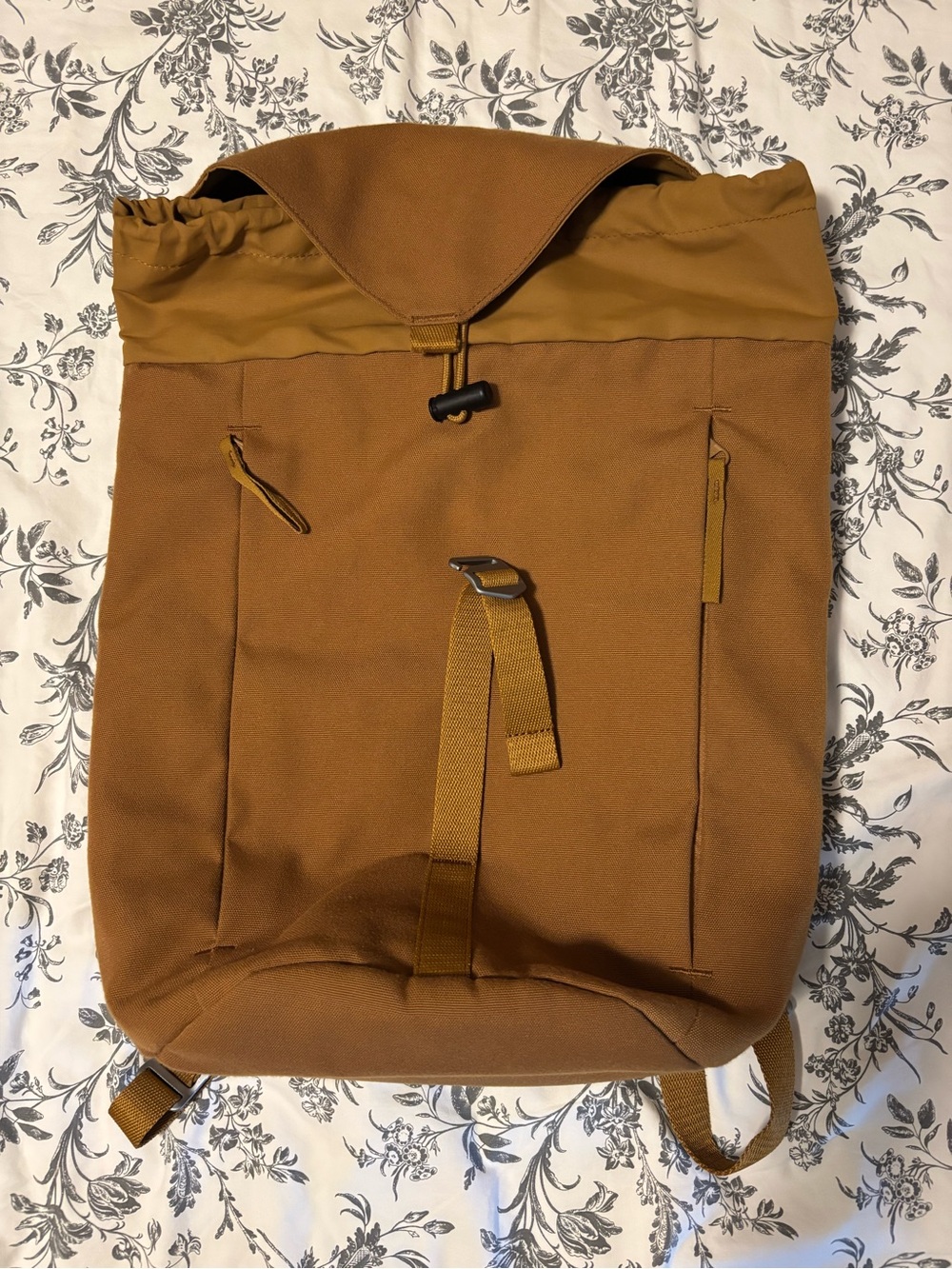 Everlane Canvas Backpack - Mustard